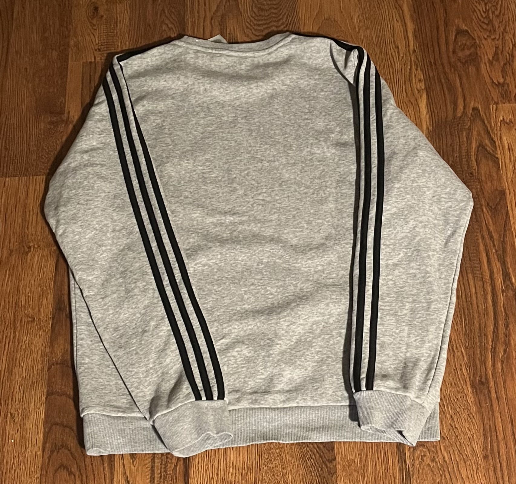 Adidas Adidas 3 Stripe Crewneck Sweatshirt Casual Athletic Size US M / EU 48-50 / 2 - 2 Thumbnail