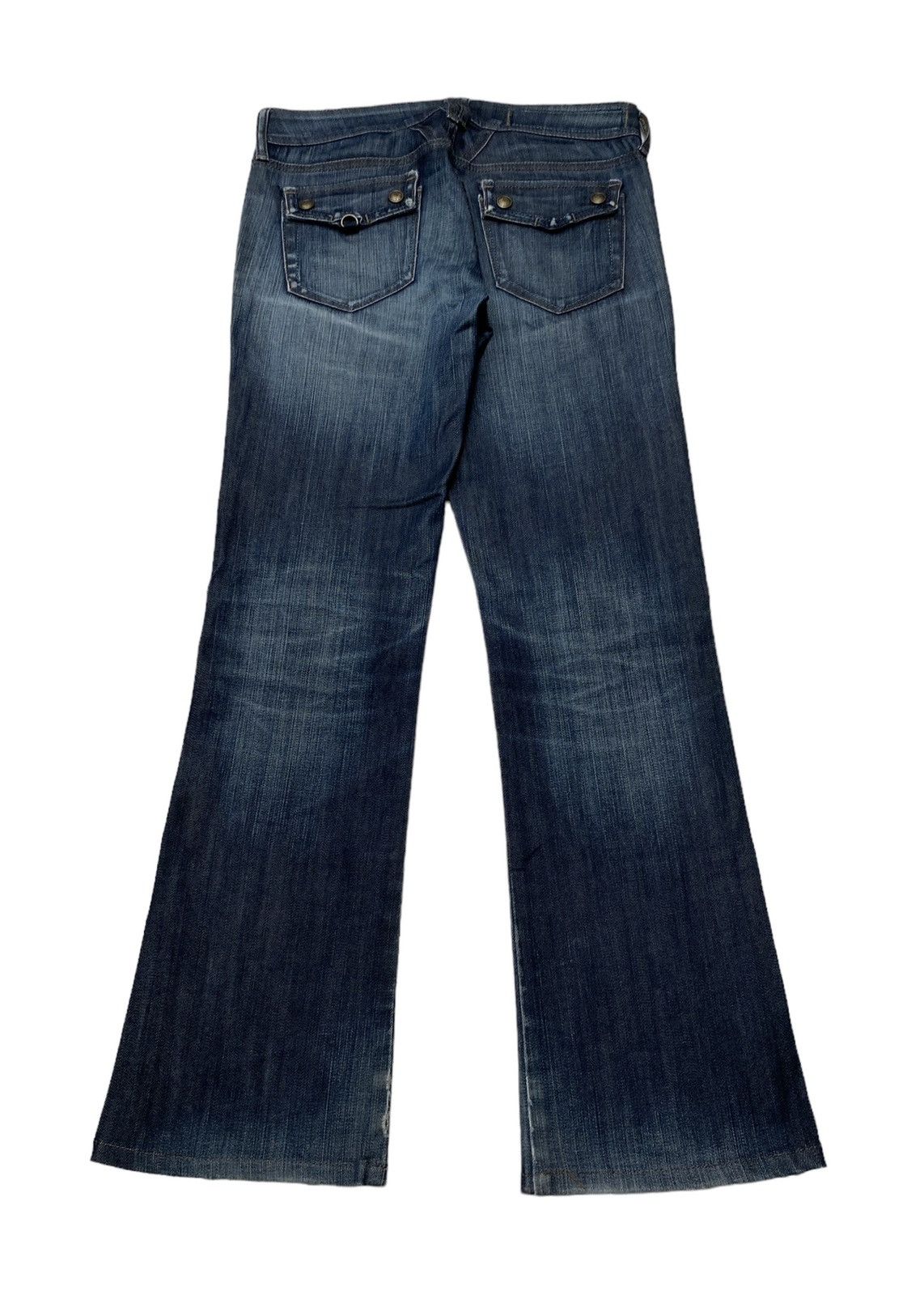 Marithe + Francois Girbaud × Vintage Vintage Brand Marithe Francois Girbaud Flared Jeans 1990s Size US 30 / EU 46 - 2 Thumbnail