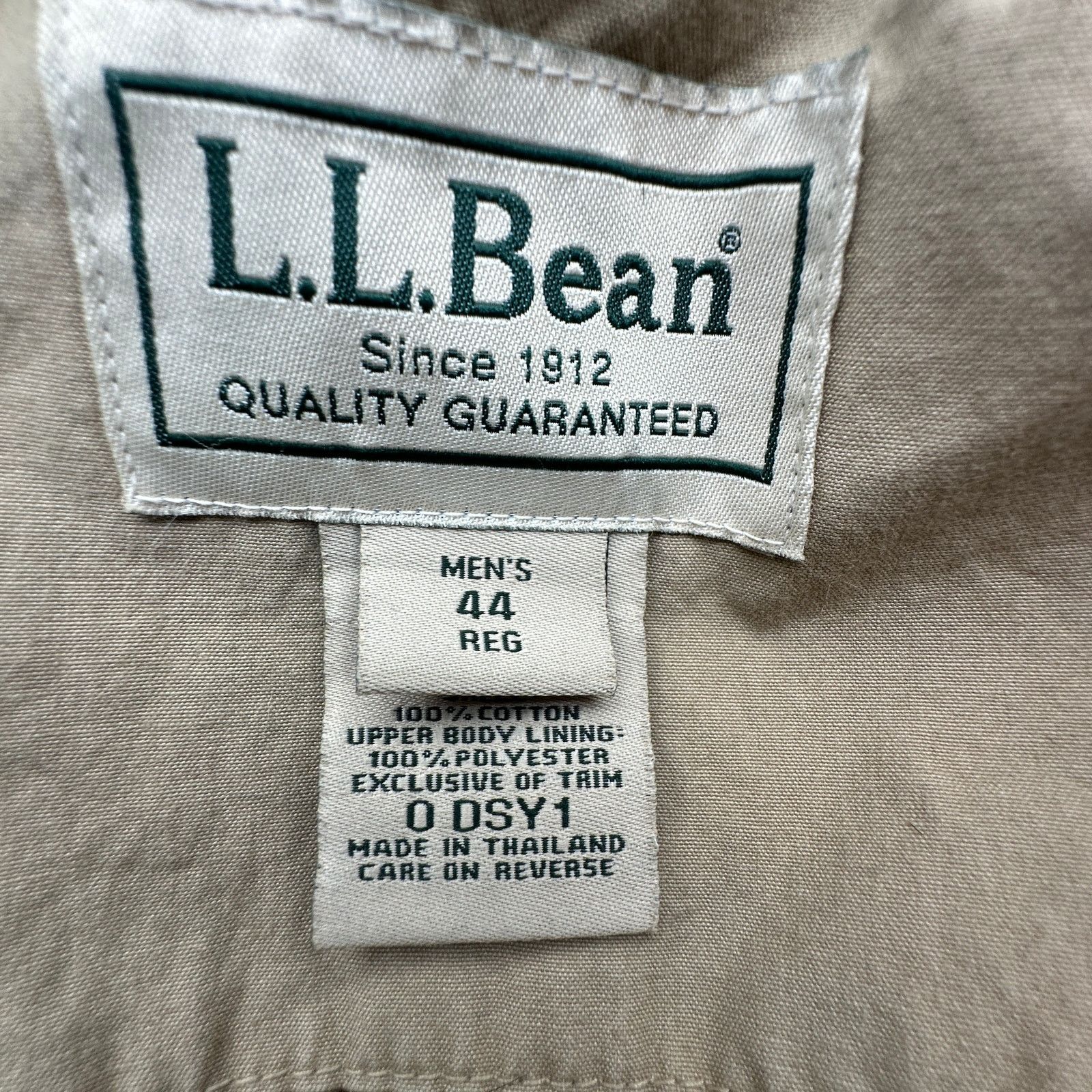 L.L. Bean LL Bean DSY1 Travel Field Jacket Safari Jacket Blazer 44R XL Size US XL / EU 56 / 4 - 3 Thumbnail