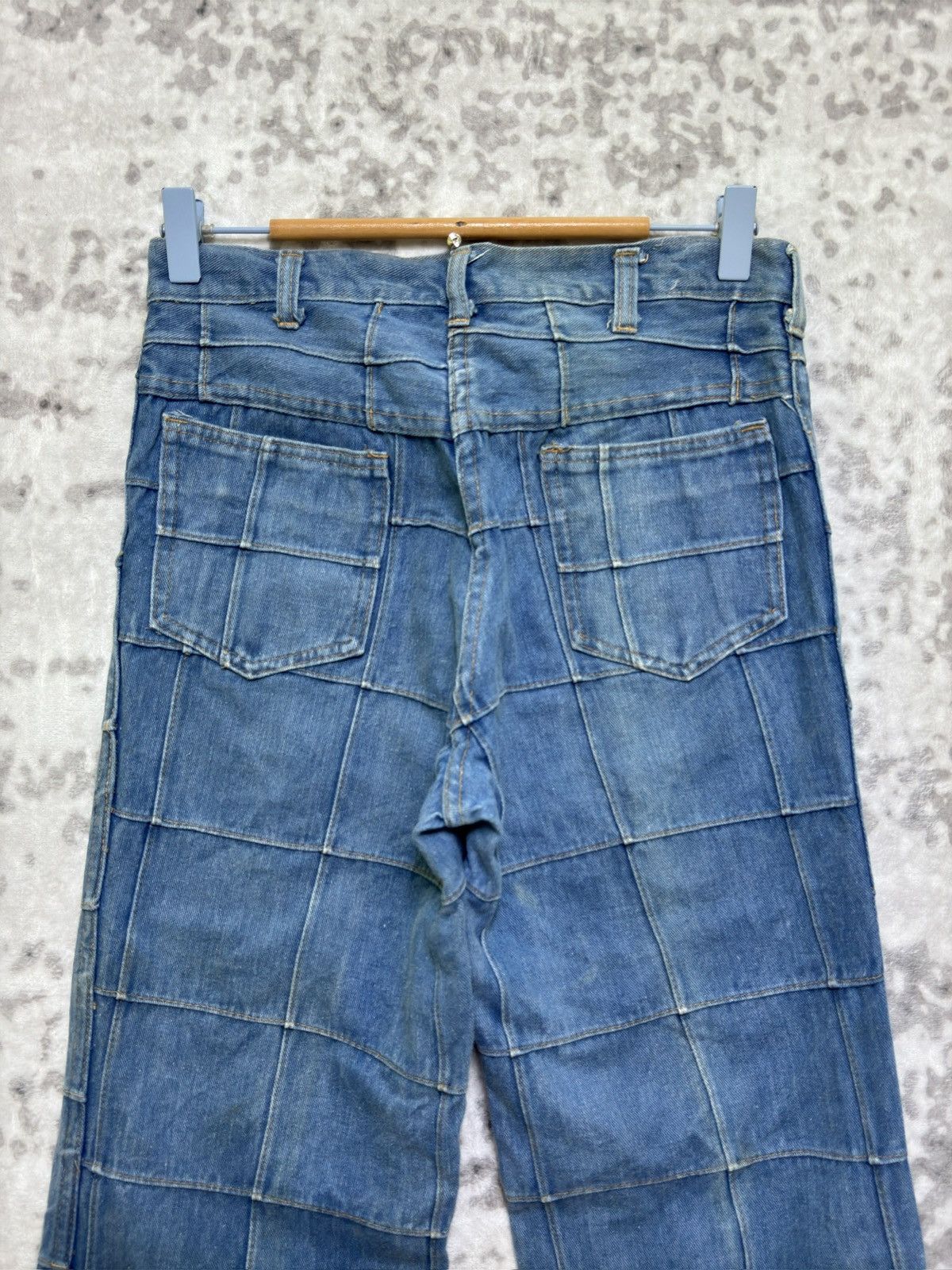 Hysteric Glamour Vintage Brittania Sportswear Reconstructed Flare Wide Leg Size US 28 / EU 44 - 10 Thumbnail