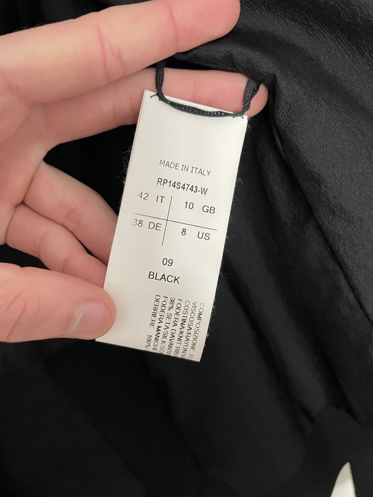 Rick Owens Rick Owens main line blazer Size 42R - 7 Thumbnail