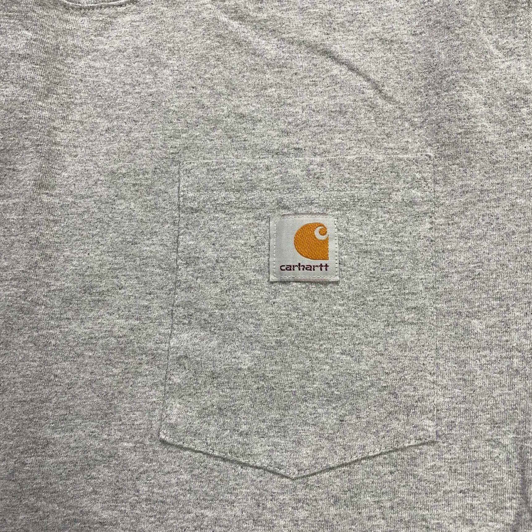 Carhartt VINTAGE Carhartt Relaxed Fit T-Shirt Mens 2XL Gray Crew Neck Cotton Casual Pocket Tee Size US XXL / EU 58 / 5 - 4 Thumbnail