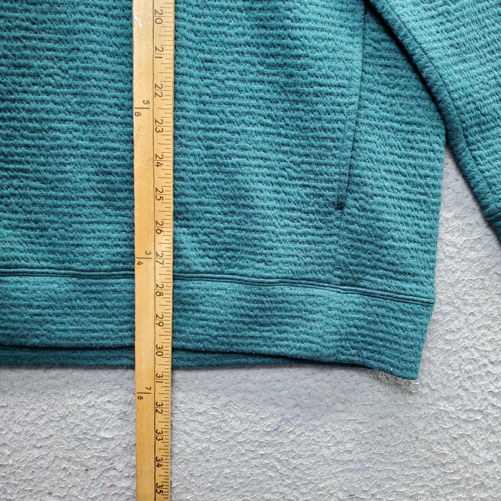 Vintage VRST Sweatshirt Men 2XL Green Kangaroo Pocket Raglan Sleeve Mock Neck 1/4 Zip Size US XXL / EU 58 / 5 - 3 Thumbnail