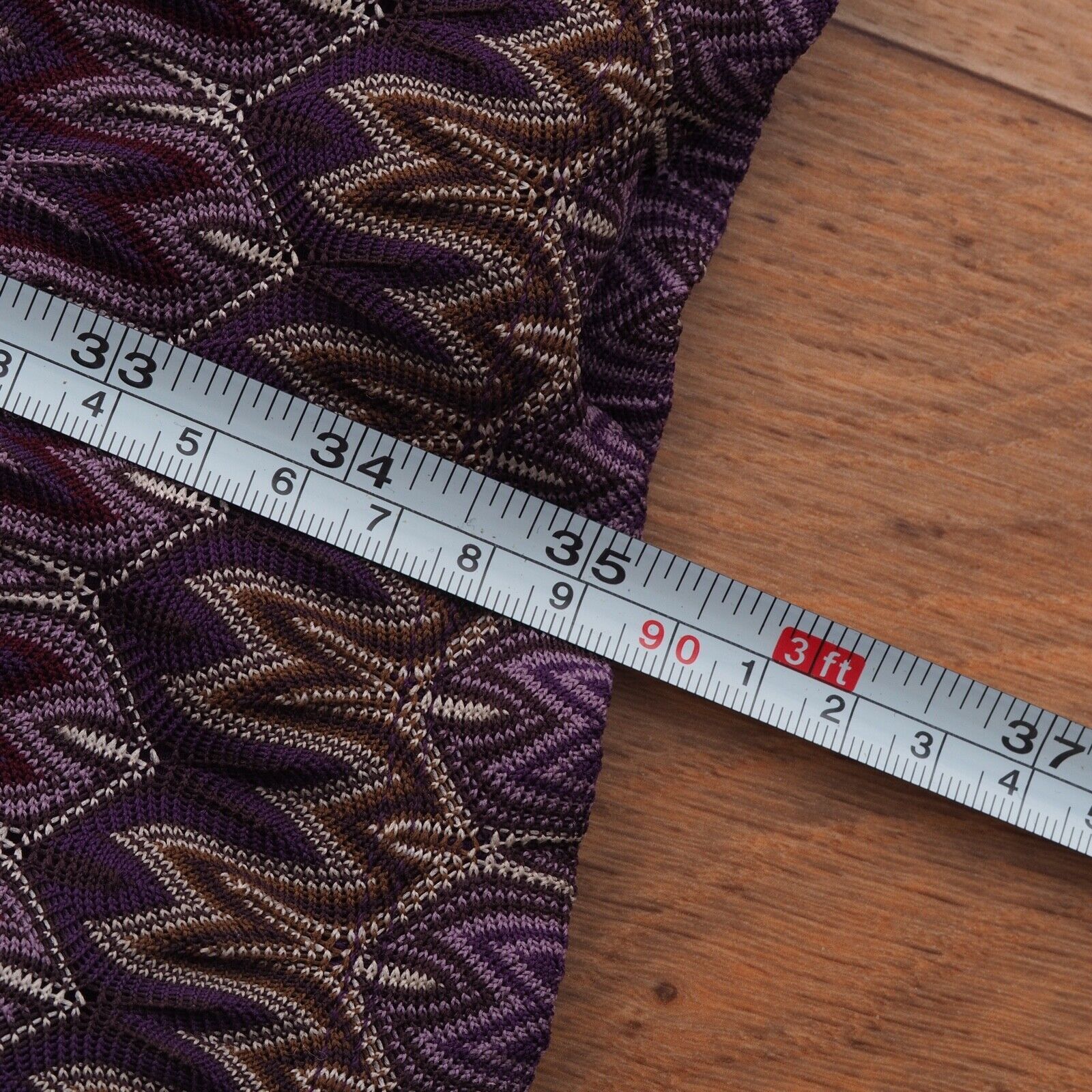 Missoni MISSONI Lindex Multicolor Sleeveless Purple Dress Size XS / US 0-2 / IT 36-38 - 8 Thumbnail