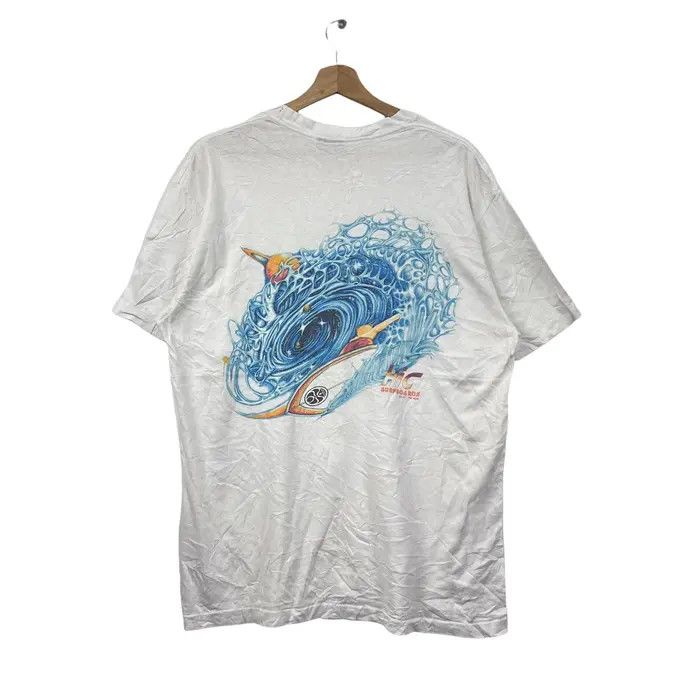 Vintage Vtg HIC SURFBOARDS HAWAII Steve Morgan Tee Shirt Pop Art Size US L / EU 52-54 / 3 - 3 Thumbnail