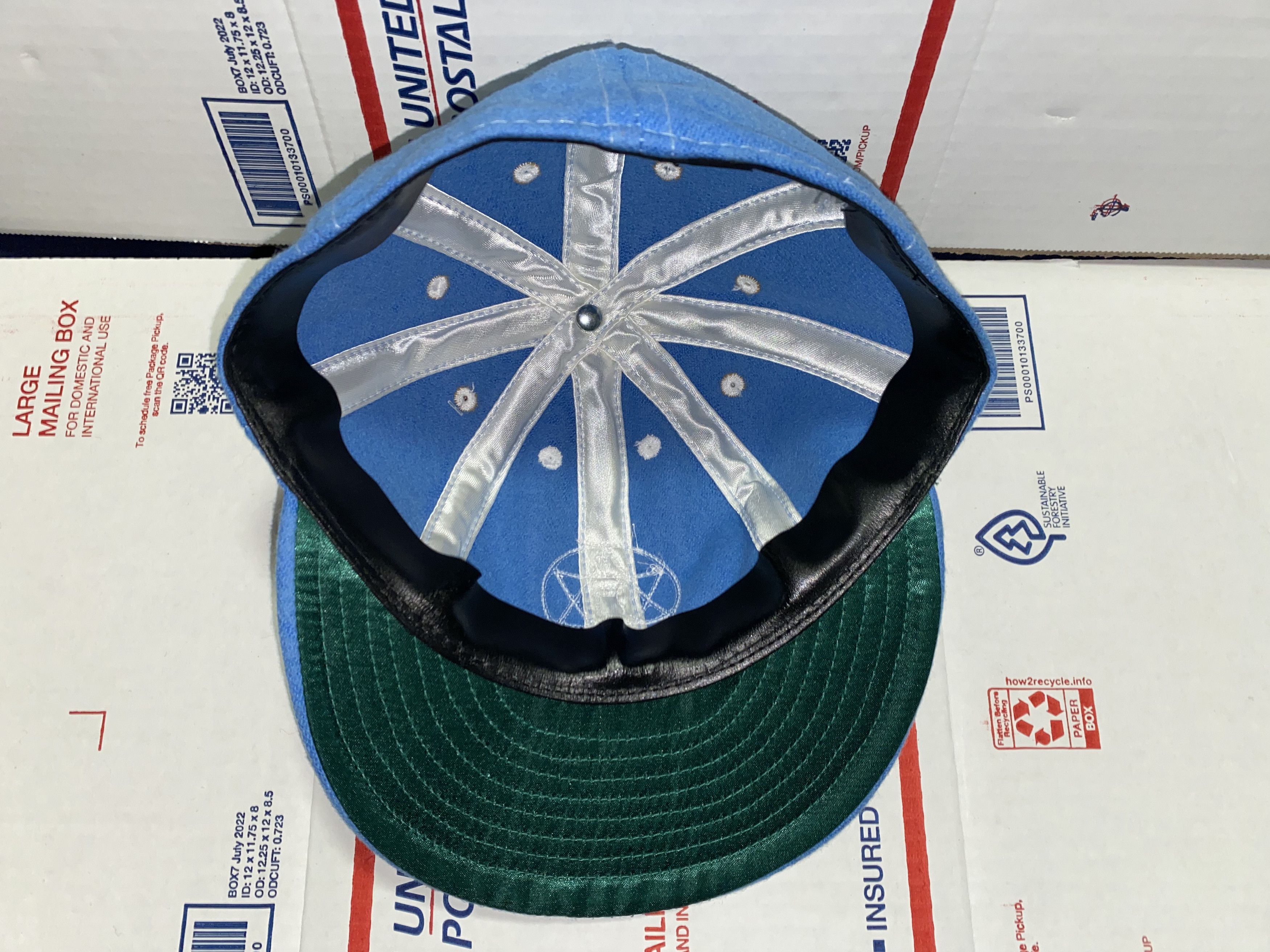 Ebbets Field Flannels Ebbets Field Baseball Cap Star of David House Hebrew Hat USA Size ONE SIZE - 3 Thumbnail