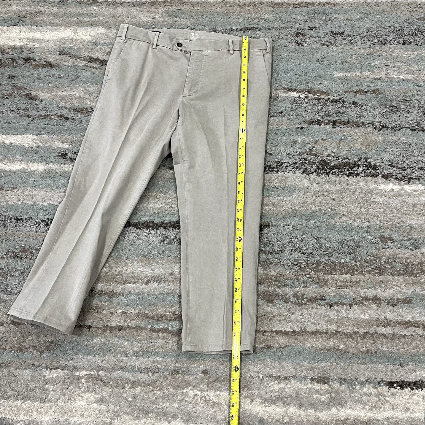 Peter Millar Peter Millar Chino Pants Men 36 x 22 5-Pocket Gray Stretch Mois ture Wicking Breathable Classic Tapered Size US 36 / EU 52 - 4 Thumbnail
