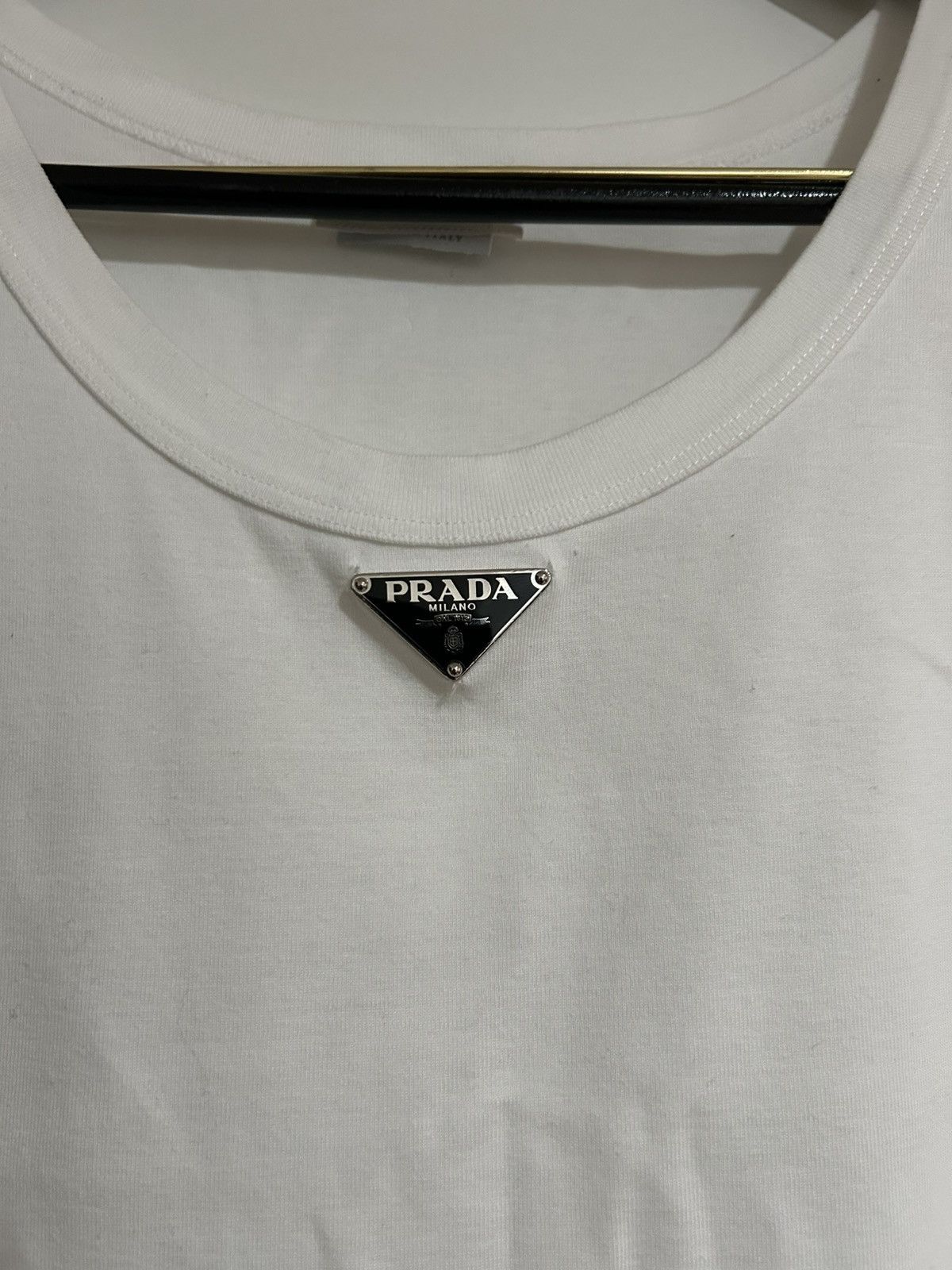 Prada Prada Triangle Logo Tank Top Size US XL / EU 56 / 4 - 2 Thumbnail