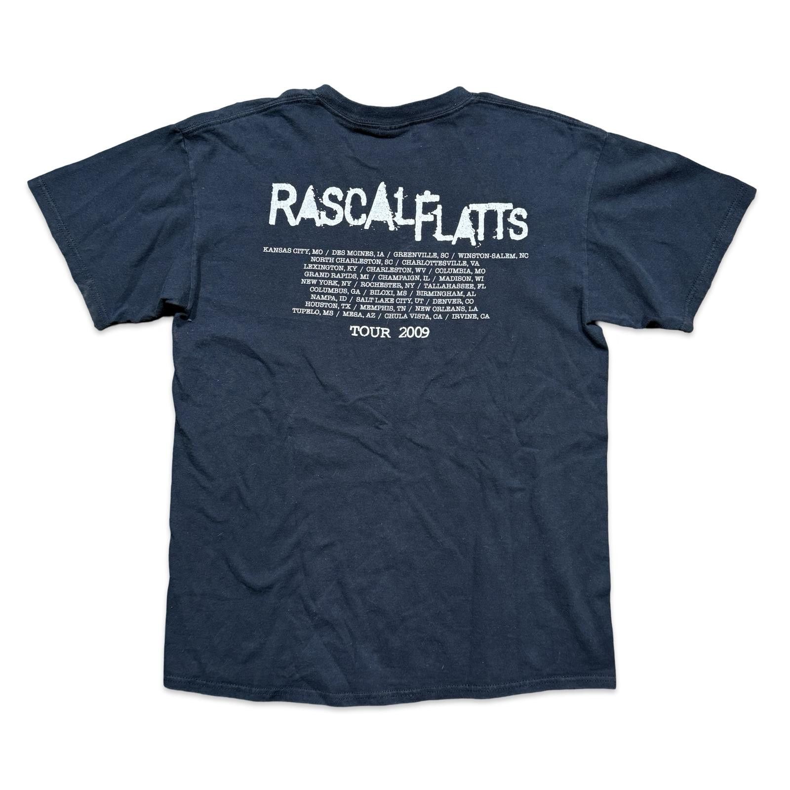 Gildan Rascal Flatts 2009 Concert Tour T-Shirt Size US M / EU 48-50 / 2 - 2 Thumbnail