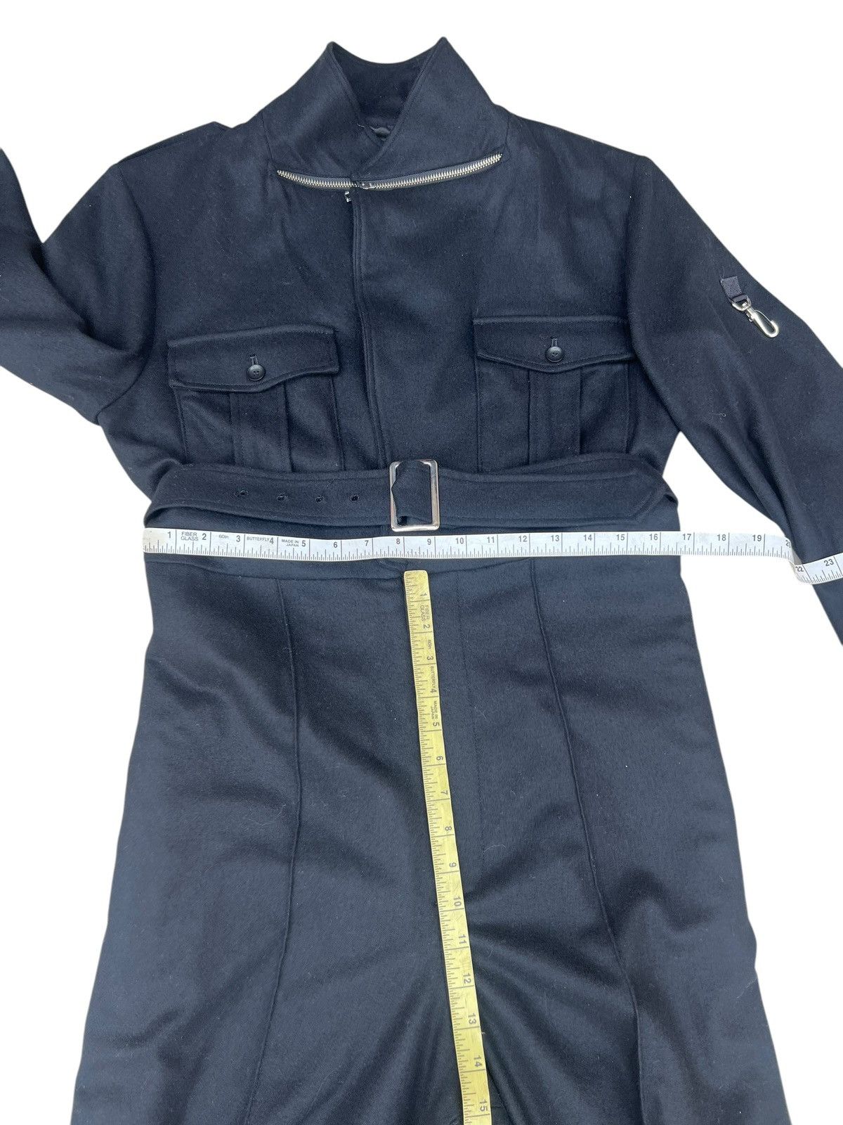 Japanese Brand AW 2017 Growing Pains Japan Lieutenant Bondage Jumpsuit Size US 31 - 5 Thumbnail