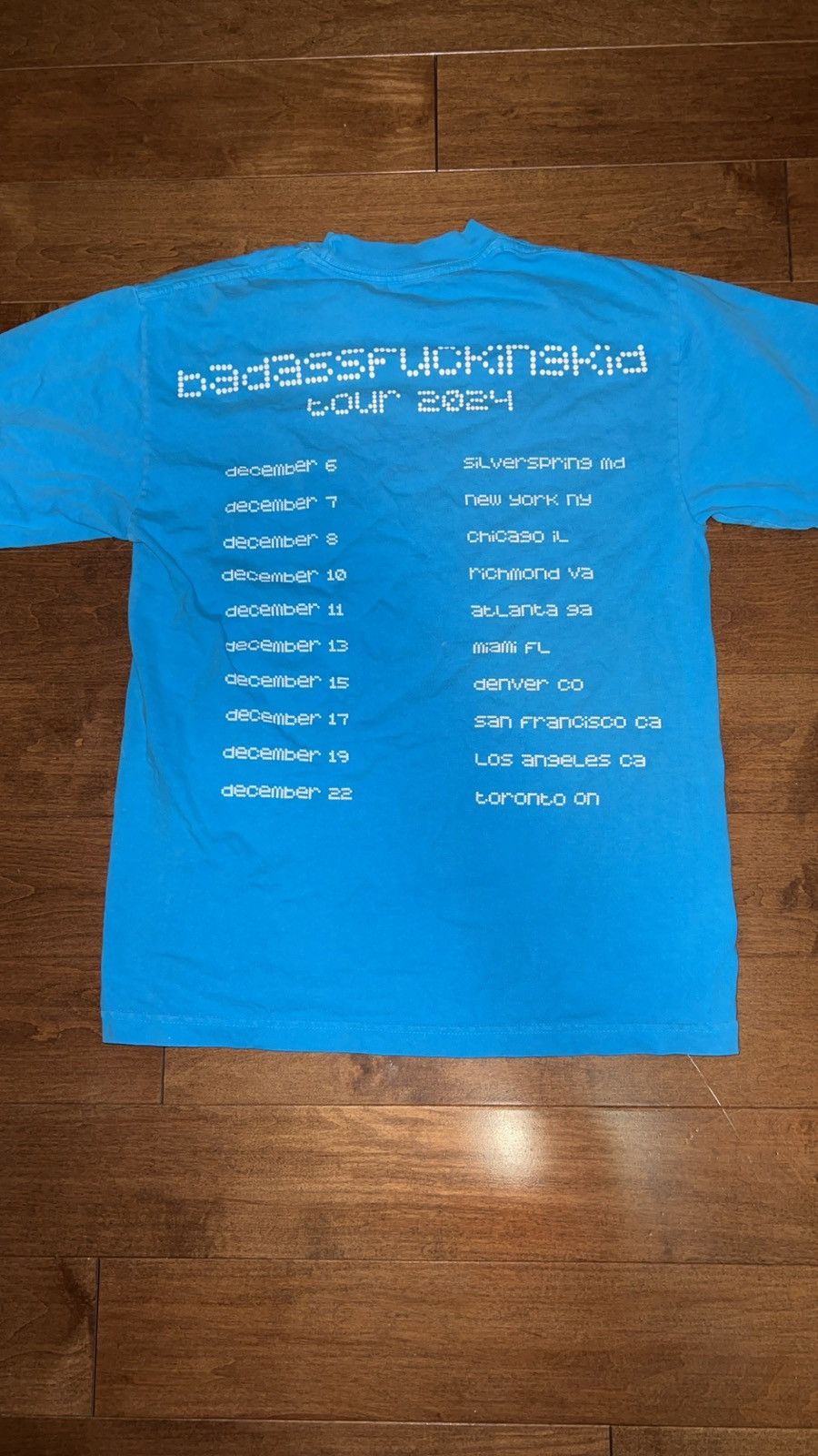 Band Tees Nettspend BAFK tour t shirt Size US S / EU 44-46 / 1 - 2 Thumbnail