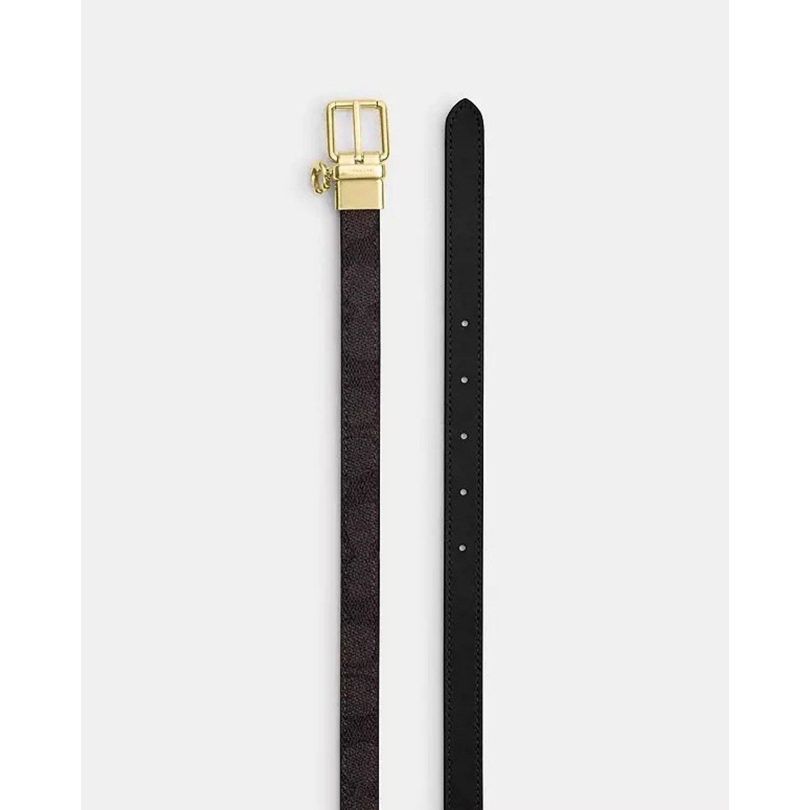 Coach NWT Coach Roller Buckle Cut To Size Reversible Belt CCJ04 Size ONE SIZE - 7 Thumbnail