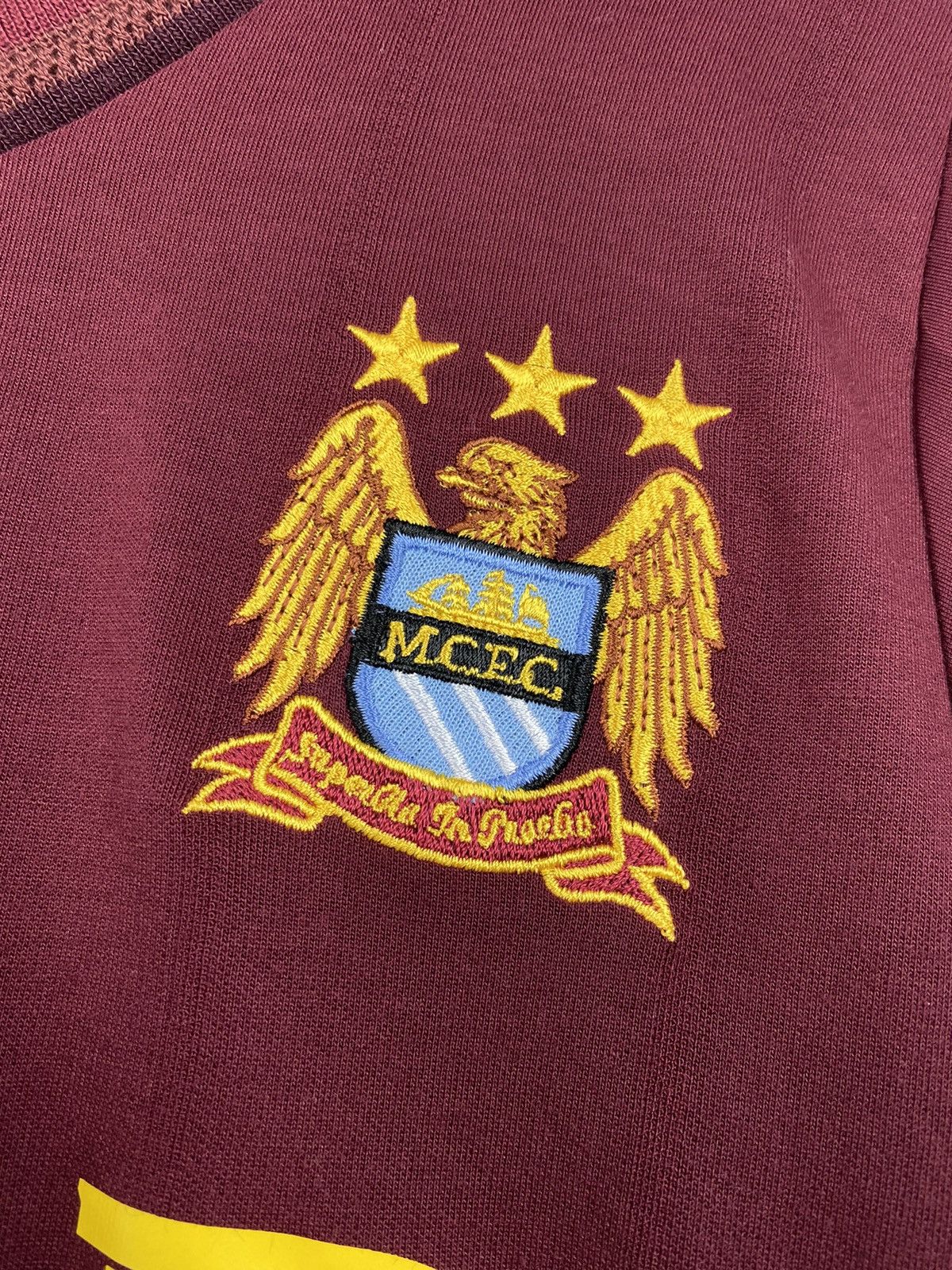 Umbro Manchester City 2012 2013 Away Mancini Soccer Jersey PSG Size US M / EU 48-50 / 2 - 5 Thumbnail