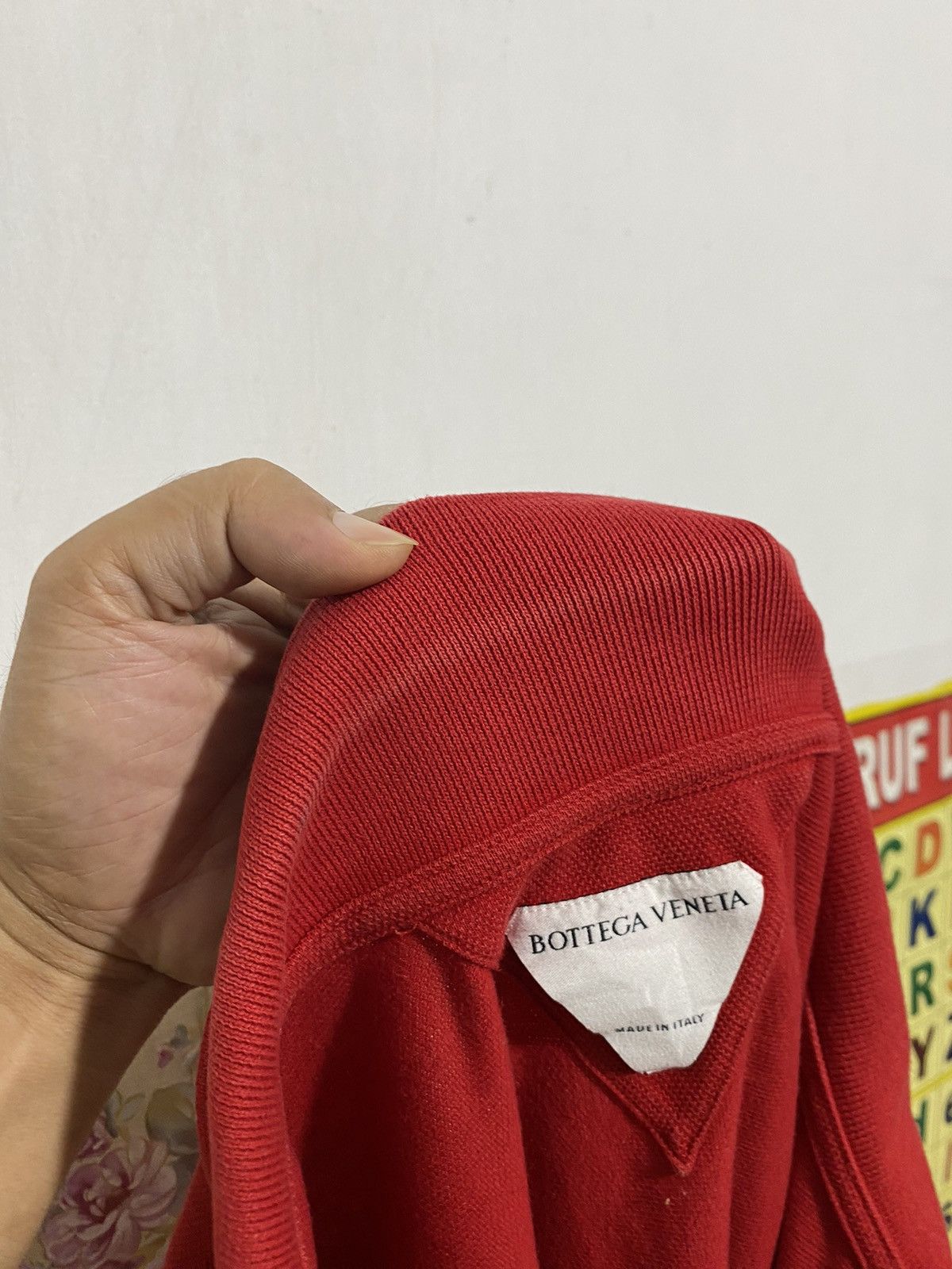 Bottega Veneta Bottega Veneta Polo Cotton piquet Red Size US L / EU 52-54 / 3 - 7 Thumbnail