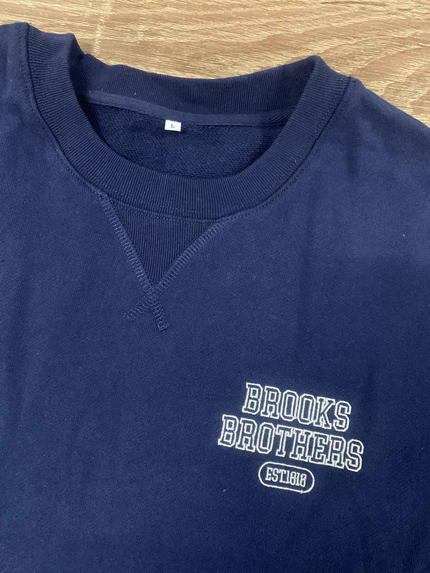 Brooks Brothers Brooks Brothers Sweatshirt Ｑ22 Size US L / EU 52-54 / 3 - 8 Thumbnail