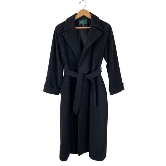Lauren Ralph Lauren Ralph Lauren LRL Camel Hair Robe Style Wrap Coat Women’s 4 B Size S / US 4 / IT 40 - 4 Thumbnail