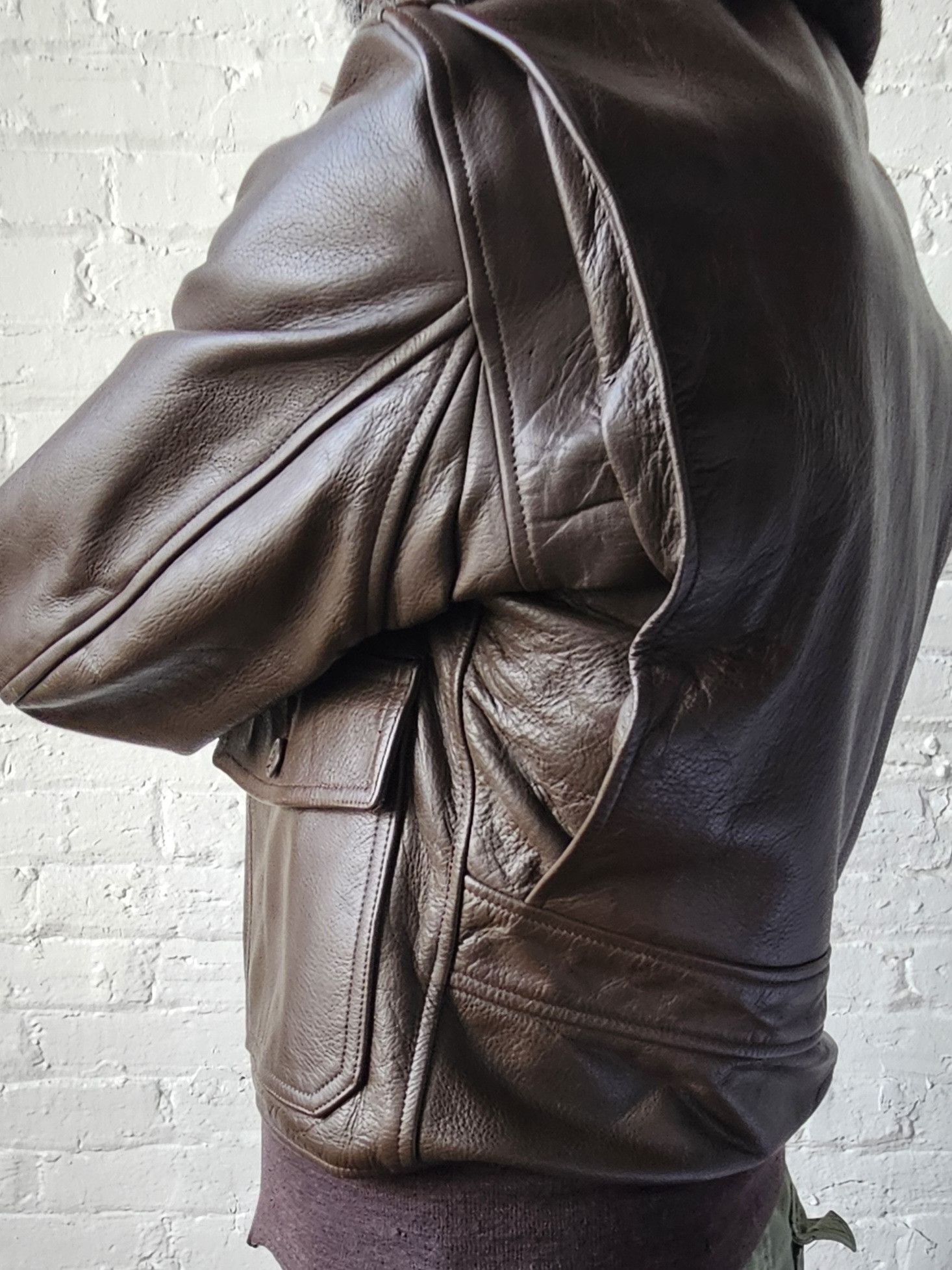 Other Vintage 1976 USN G-1 Flight Jacket Size US M / EU 48-50 / 2 - 23 Thumbnail