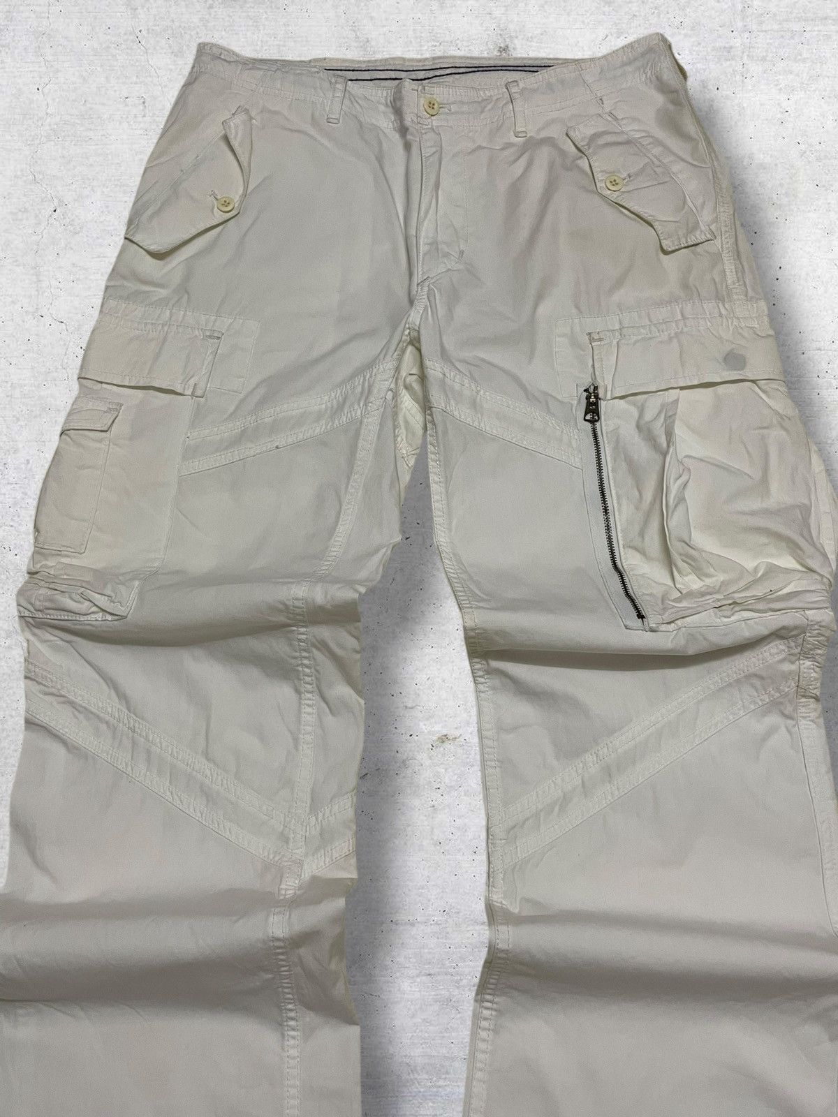 Polo Ralph Lauren VINTAGE POLO RAPLH LAUREN 90S DESIGNER OG UTILITY CARGO PANT Size US 34 / EU 50 - 4 Thumbnail