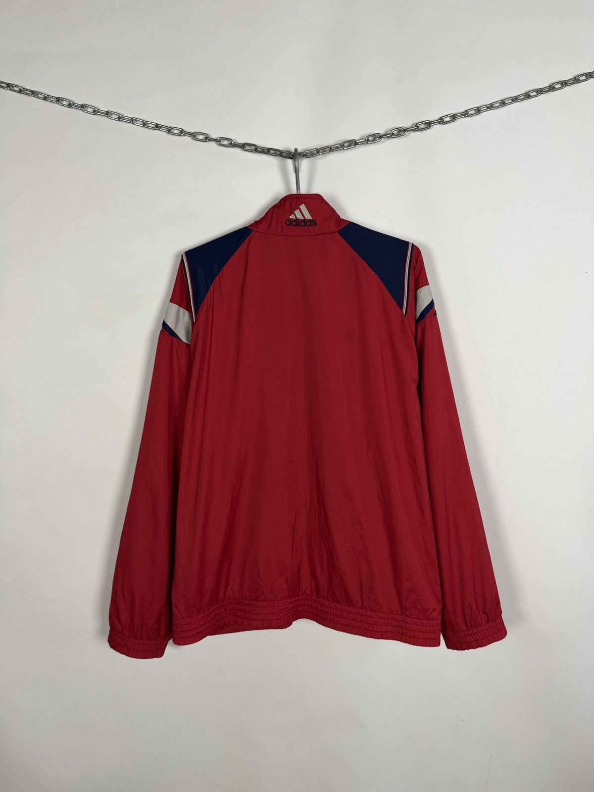 Adidas Men’s Adidas Vintage Full Zip Track Jacket Retro 90s Size L Size US L / EU 52-54 / 3 - 12 Thumbnail