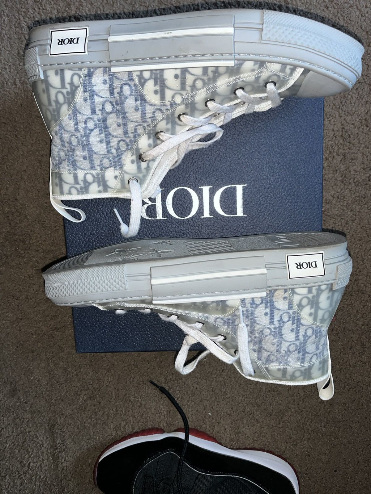 Dior Dior hi tops Size US 12 / EU 45 - 1 Thumbnail
