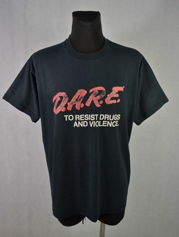 D.A.R.E OG Vintage 90s D.A.R.E. New Jersey DARE faded tee XL Size US XL / EU 56 / 4 - 1 Thumbnail