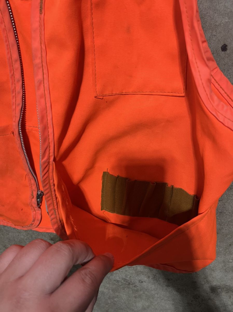 Vintage Vintage Duck Hunting Vest Blaze Orange XL Size US XL / EU 56 / 4 - 4 Thumbnail