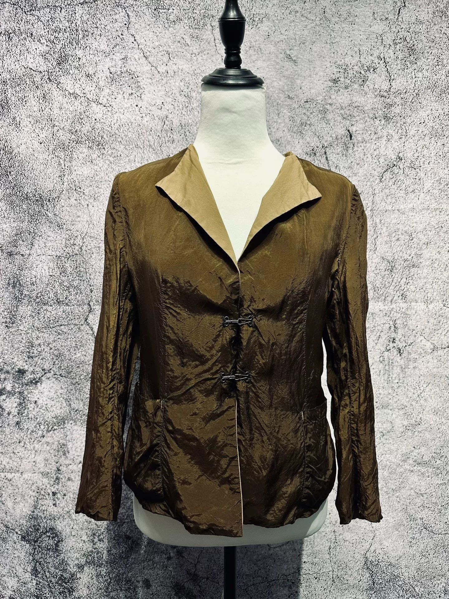 Y's Yohji Yamamoto Two-Way Laser Jacket Size M / US 6-8 / IT 42-44 - 1 Thumbnail