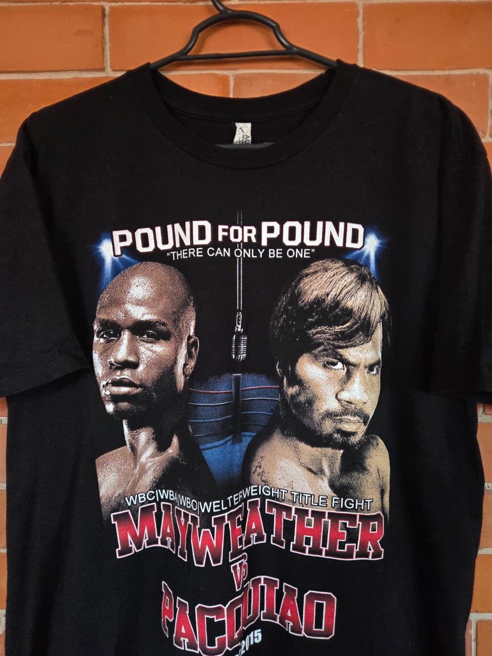 Vintage 2012 Floyd Mayweather vs Pacquiao Size US L / EU 52-54 / 3 - 2 Thumbnail