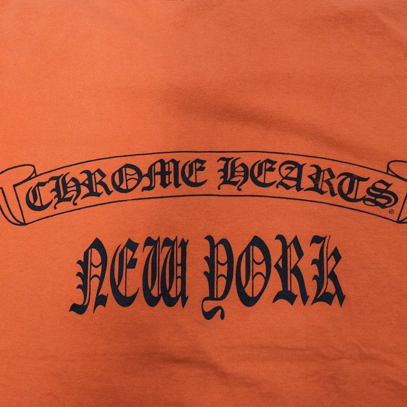 Chrome Hearts Chrome Hearts New York Script Logo T-Shirt Size US M / EU 48-50 / 2 - 5 Thumbnail