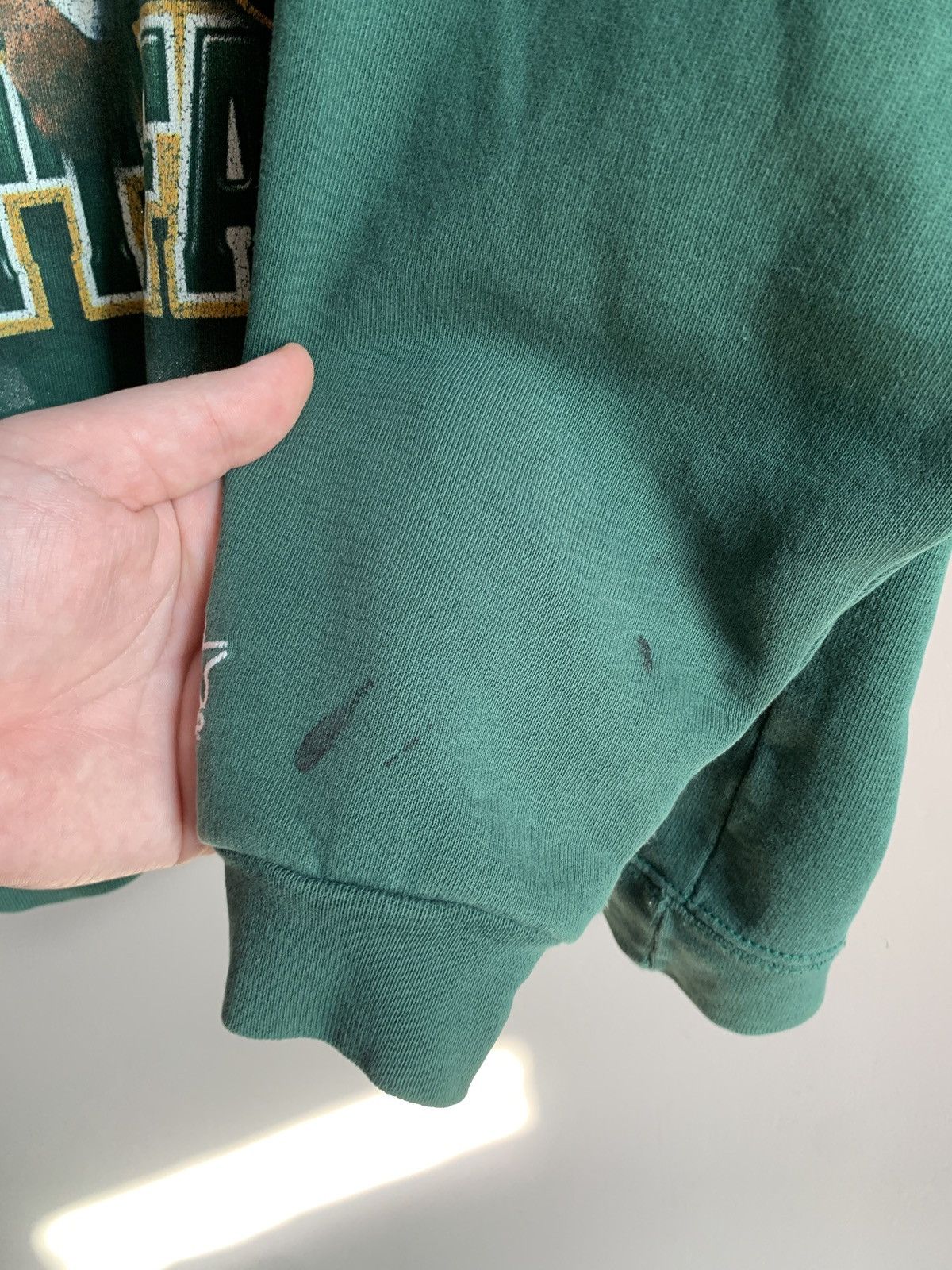 NFL × Starter × Vintage Green Bay Packers Brett Favre Sweatshirt Starter Vintage XL Size US XL / EU 56 / 4 - 12 Thumbnail