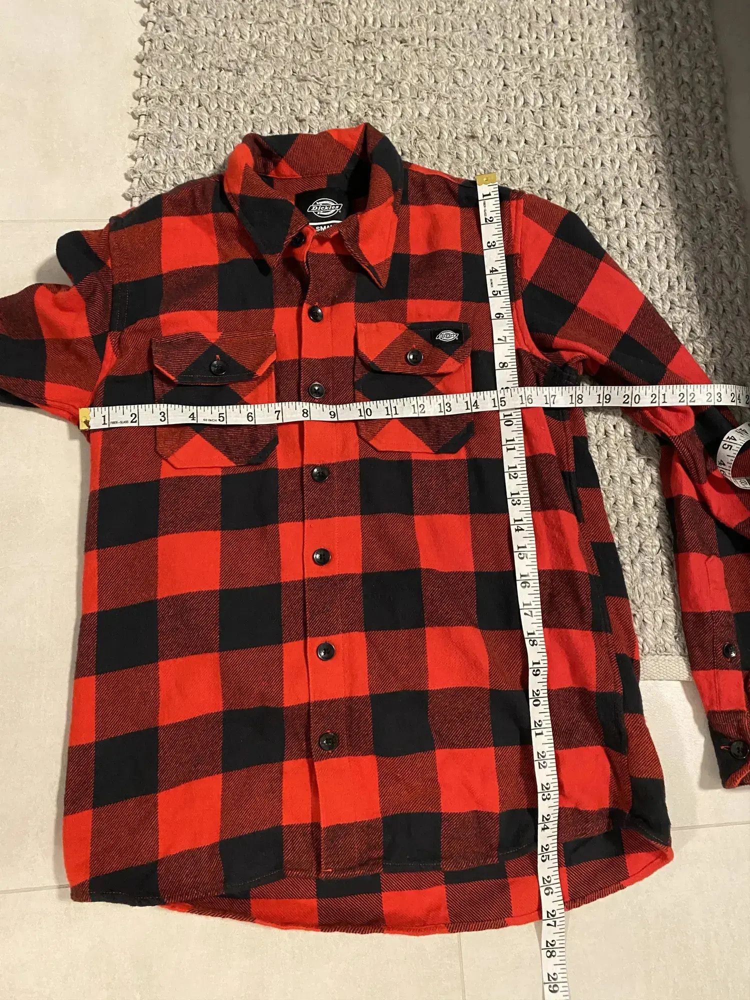 Dickies Dickies Flannel shirt size S Size US S / EU 44-46 / 1 - 7 Thumbnail