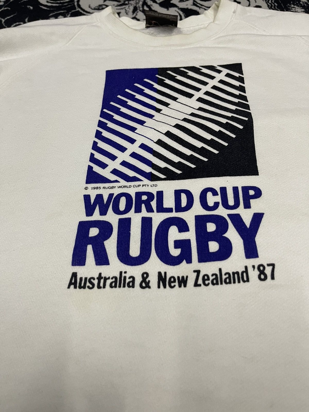 Canterbury of New Zealand 1985 CANTERBURY OF NEW ZEALAND RUGBY WORLD CUP CREWNECK Size US S / EU 44-46 / 1 - 7 Thumbnail