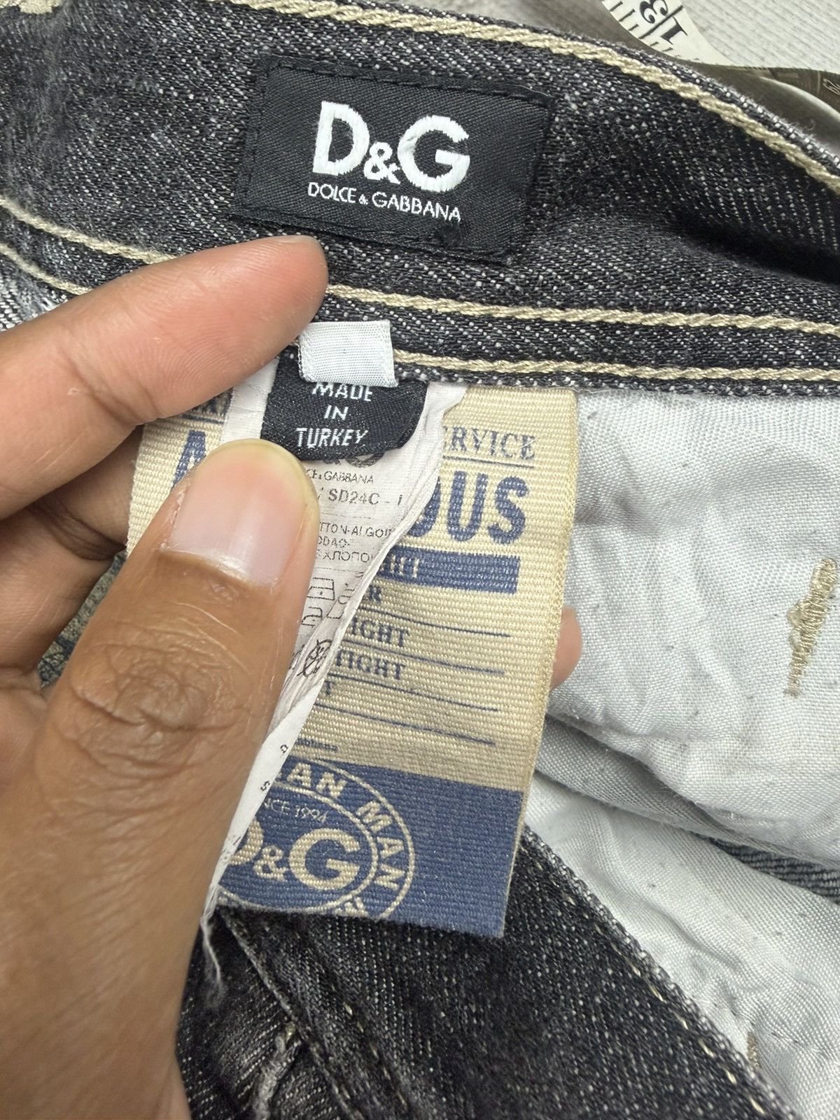 Dolce & Gabbana Vintage Dolce & Gabbana Audacious Jeans Size US 30 / EU 46 - 12 Thumbnail