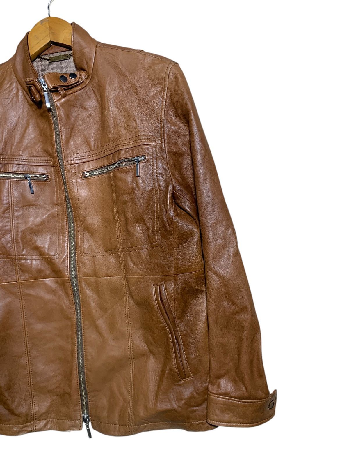 Yohji Yamamoto 🔥DURBAN AAR SHEEPSKIN LEATHER JACKETS Size US S / EU 44-46 / 1 - 3 Thumbnail