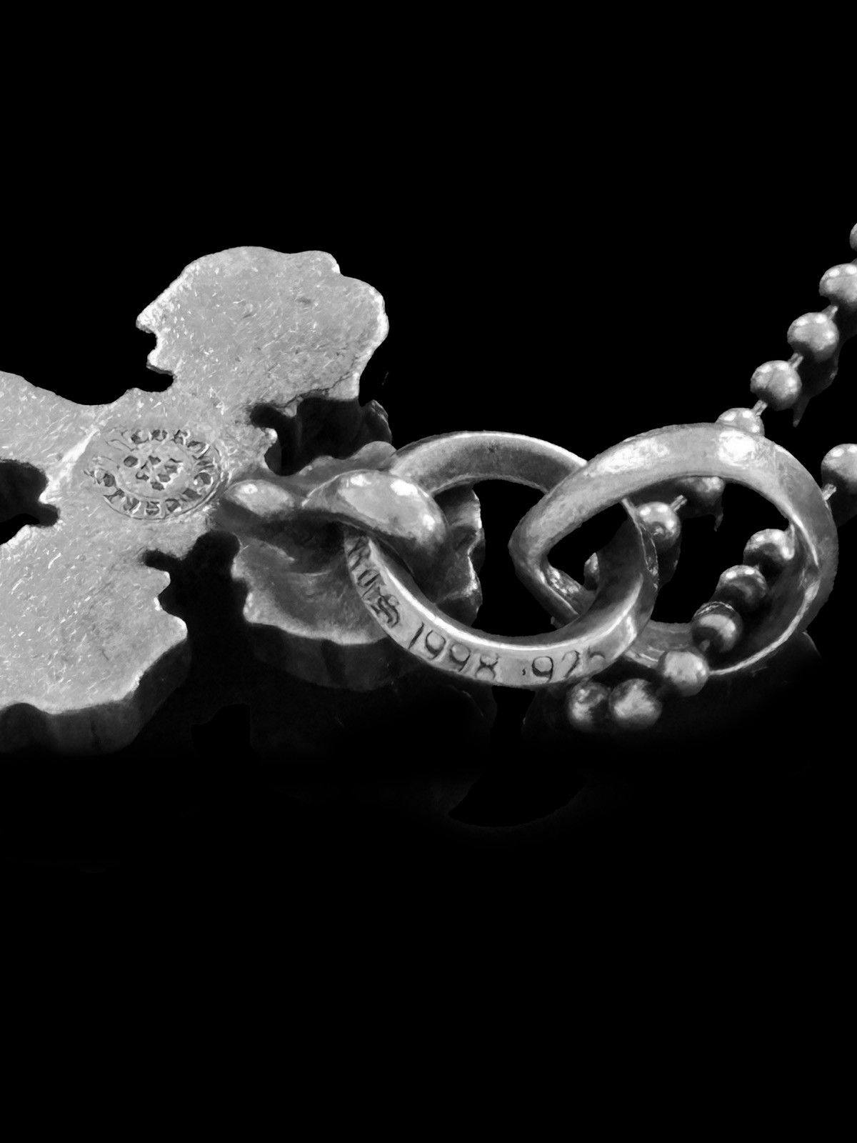 Chrome Hearts Chrome Hearts ‘Filigree’ Cross Pendant Size ONE SIZE - 3 Thumbnail