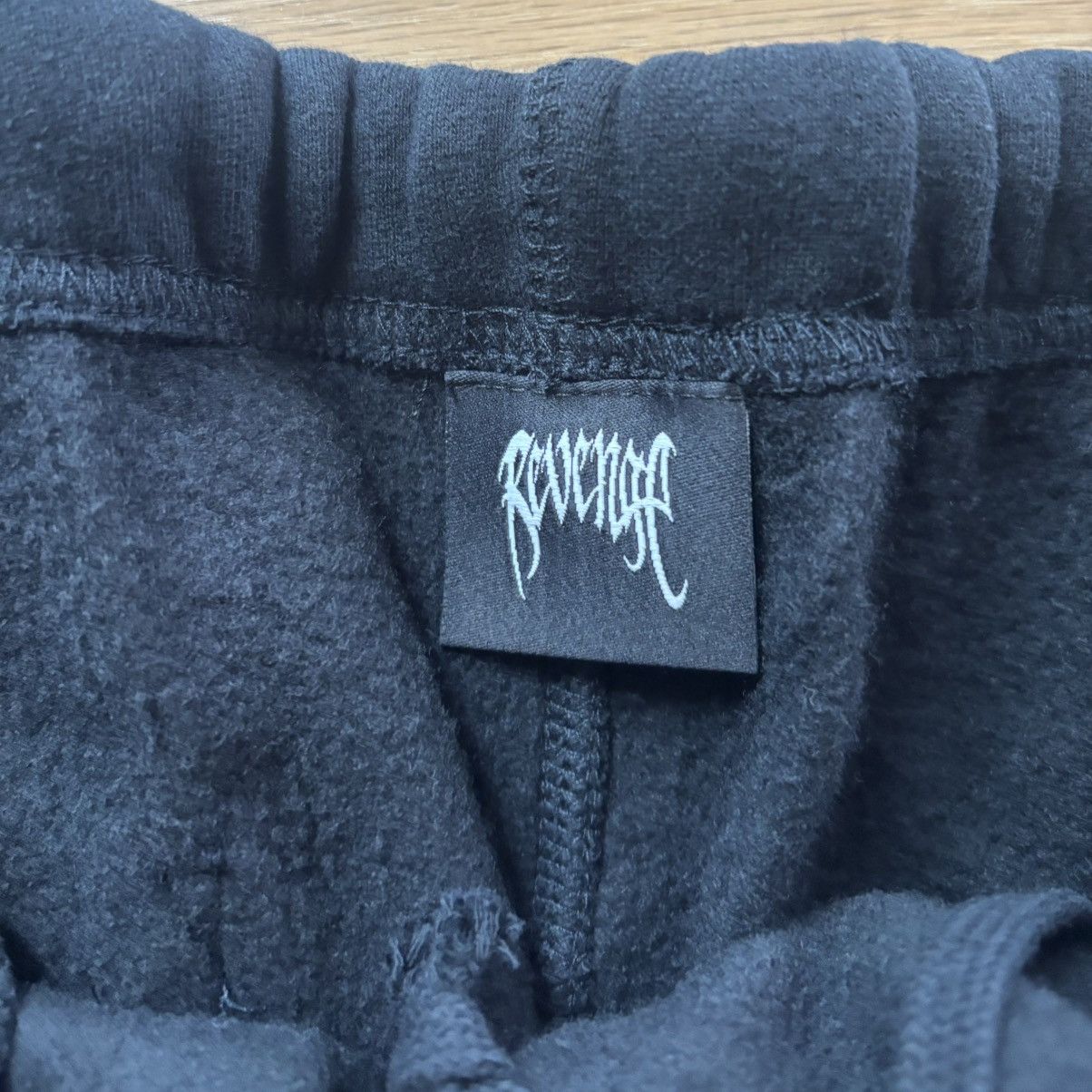Revenge Revenge Motion Logo Black Sweatpants Size Large Size US 34 / EU 50 - 4 Thumbnail