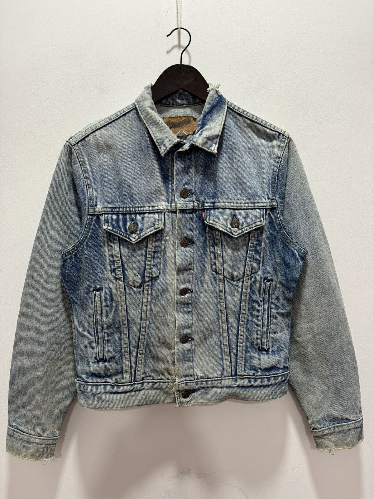 Levi's × Levi's Vintage Clothing × Vintage VINTAGE 80s LEVIS 70706-0216 STAMP 698 TRUCKER DENIM JACKET Size US S / EU 44-46 / 1 - 1 Thumbnail