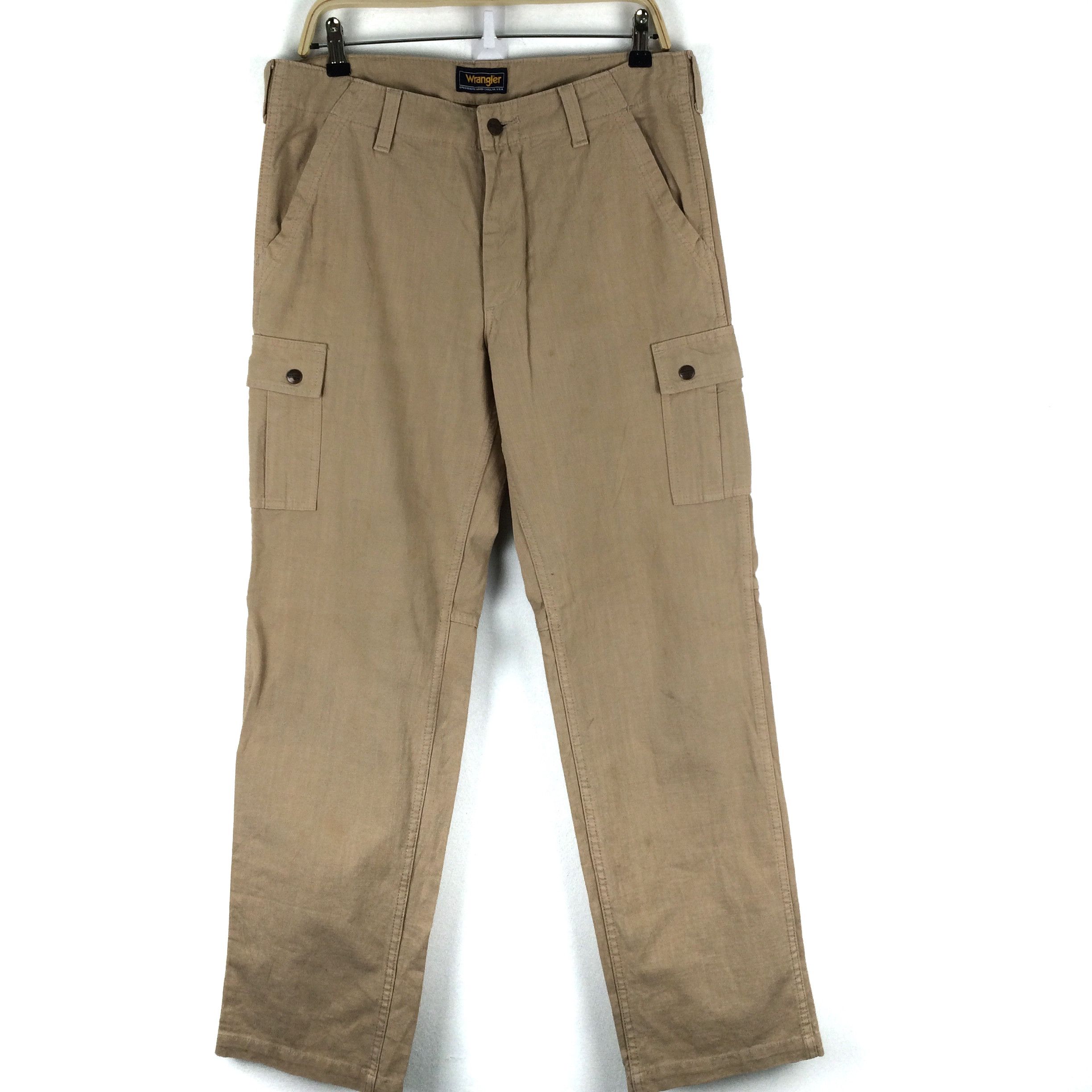 Wrangler x151 VTG wrangler cargo tactical pants workwear style Size US 35 - 1 Thumbnail