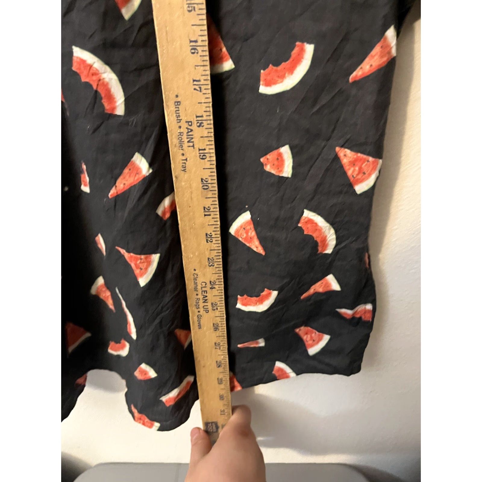 Old Navy Old Navy Button-Up Shirt Men's XXL Short Sleeve Flower Watermelon Print Button-Down Cotton Blend Multicolor Size US XXL / EU 58 / 5 - 4 Thumbnail