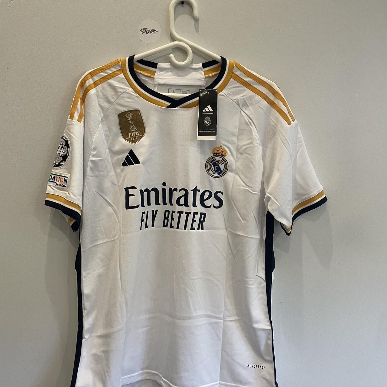 即日発送」 Y-3 Real Madrid BELLINGHAM 5 L 2023-24 Real