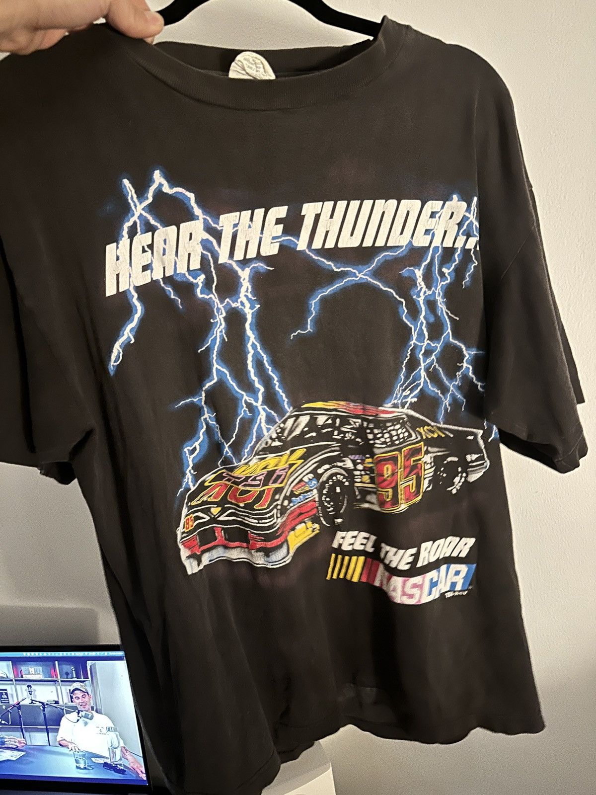 Vintage Vintage nascar t shirt Size US XL / EU 56 / 4 - 2 Thumbnail