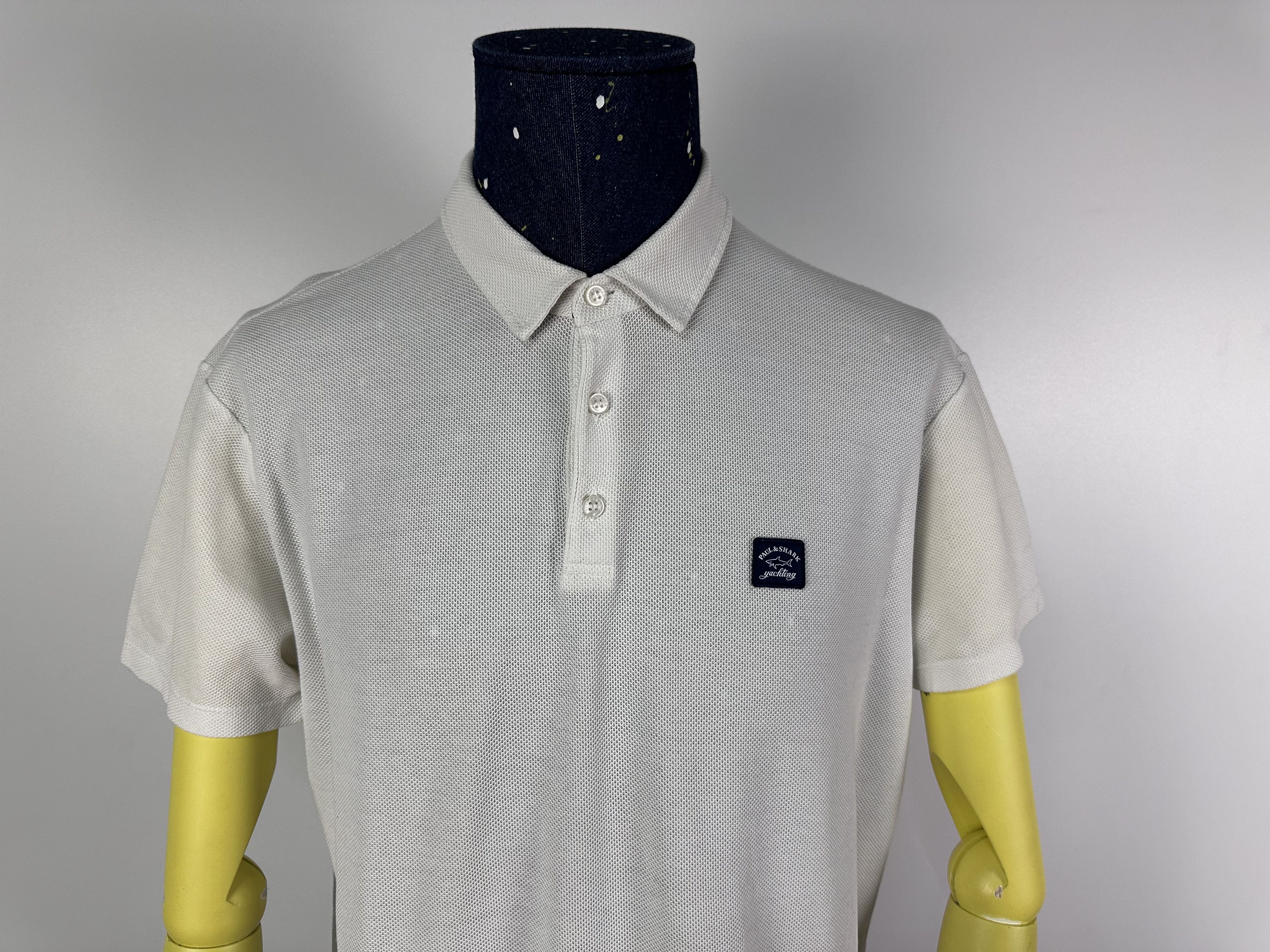 Paul & Shark Paul & Shark Yachting Polo Shirt Mens White Size XXL Size US XXL / EU 58 / 5 - 3 Thumbnail