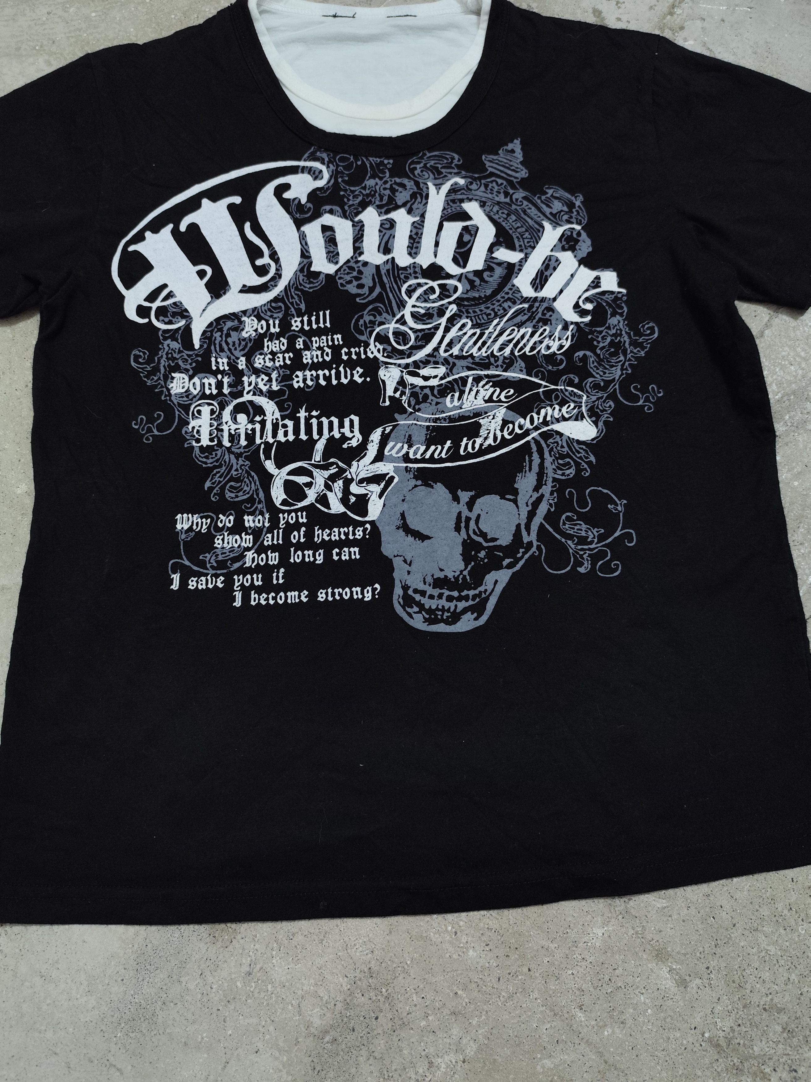 If Six Was Nine Ifsixwasnine style gothic style poem shirt Size US S / EU 44-46 / 1 - 4 Thumbnail
