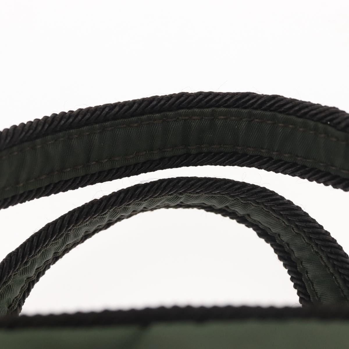 Prada PRADA Hand Bag Nylon Khaki Size ONE SIZE - 8 Thumbnail