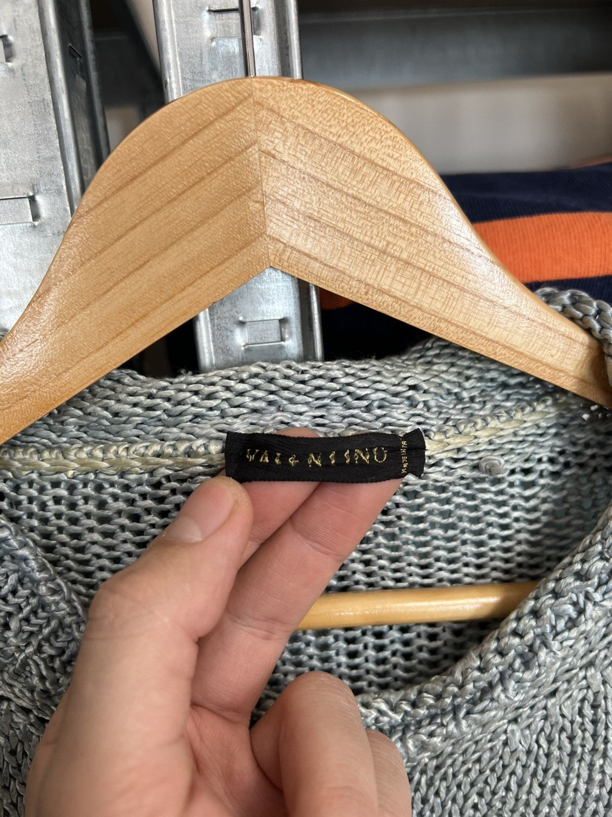 Valentino × Vintage Vintage Men’s Valentino Crochet Open Knit Sweater Pullover M Size US M / EU 48-50 / 2 - 4 Thumbnail
