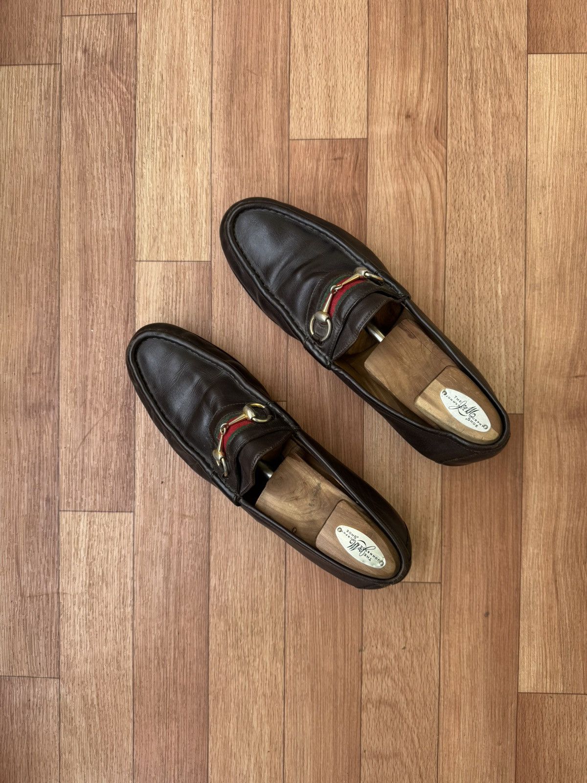 Gucci Gucci vintage horsebit leather shoes Size US 11.5 / EU 44-45 - 5 Thumbnail