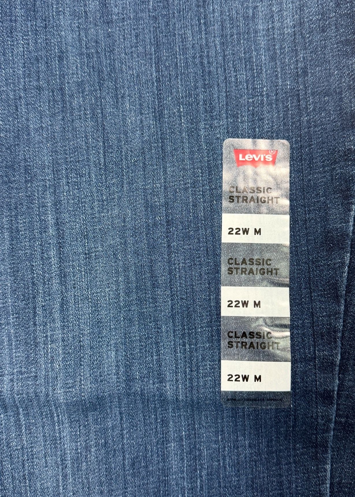 Levi's Levi's Trendy Plus Size Classic Straight Leg size 22W M Size 22" - 3 Thumbnail