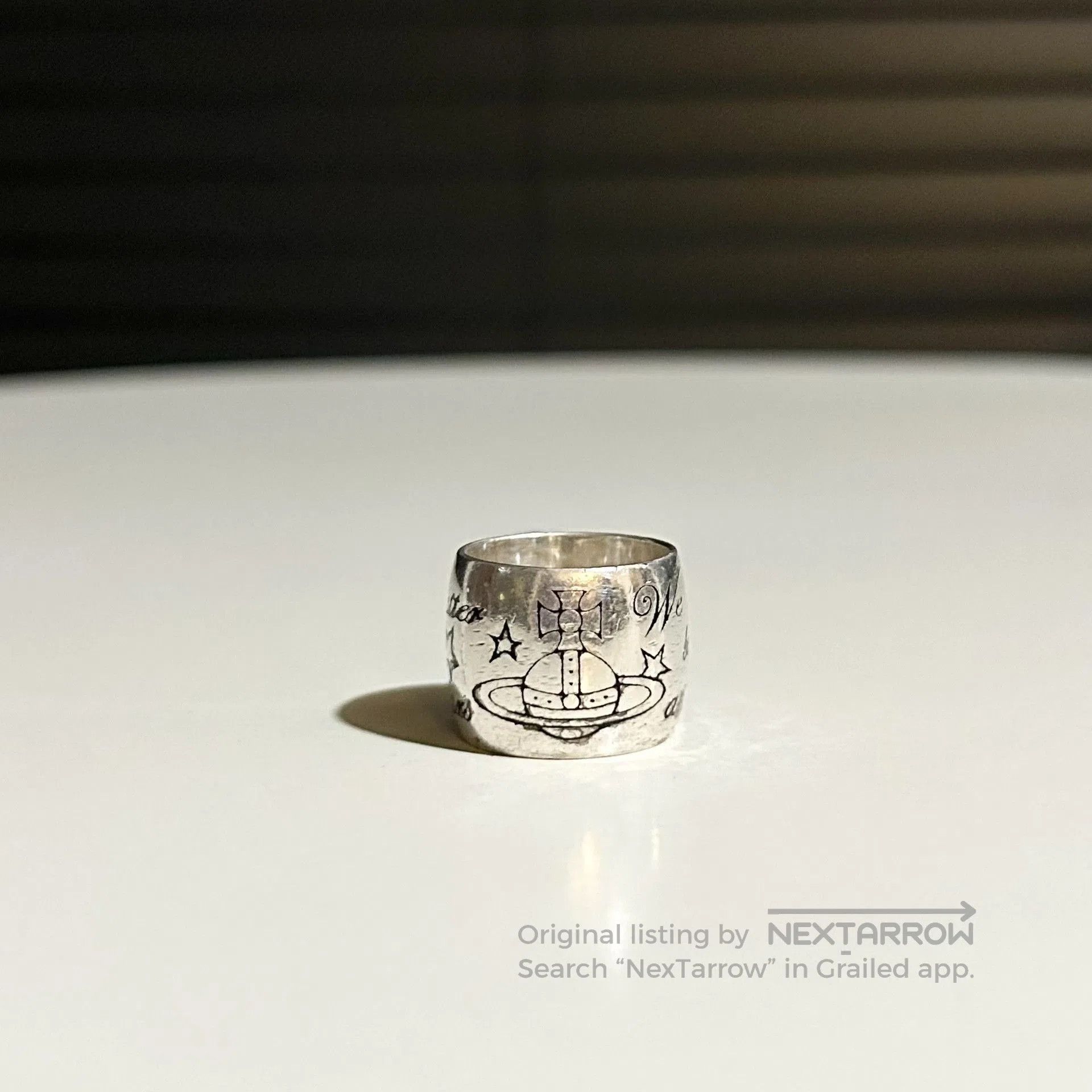 Vivienne Westwood Vivienne Westwood Vintage Star Saturn Ring. Size ONE SIZE - 3 Thumbnail