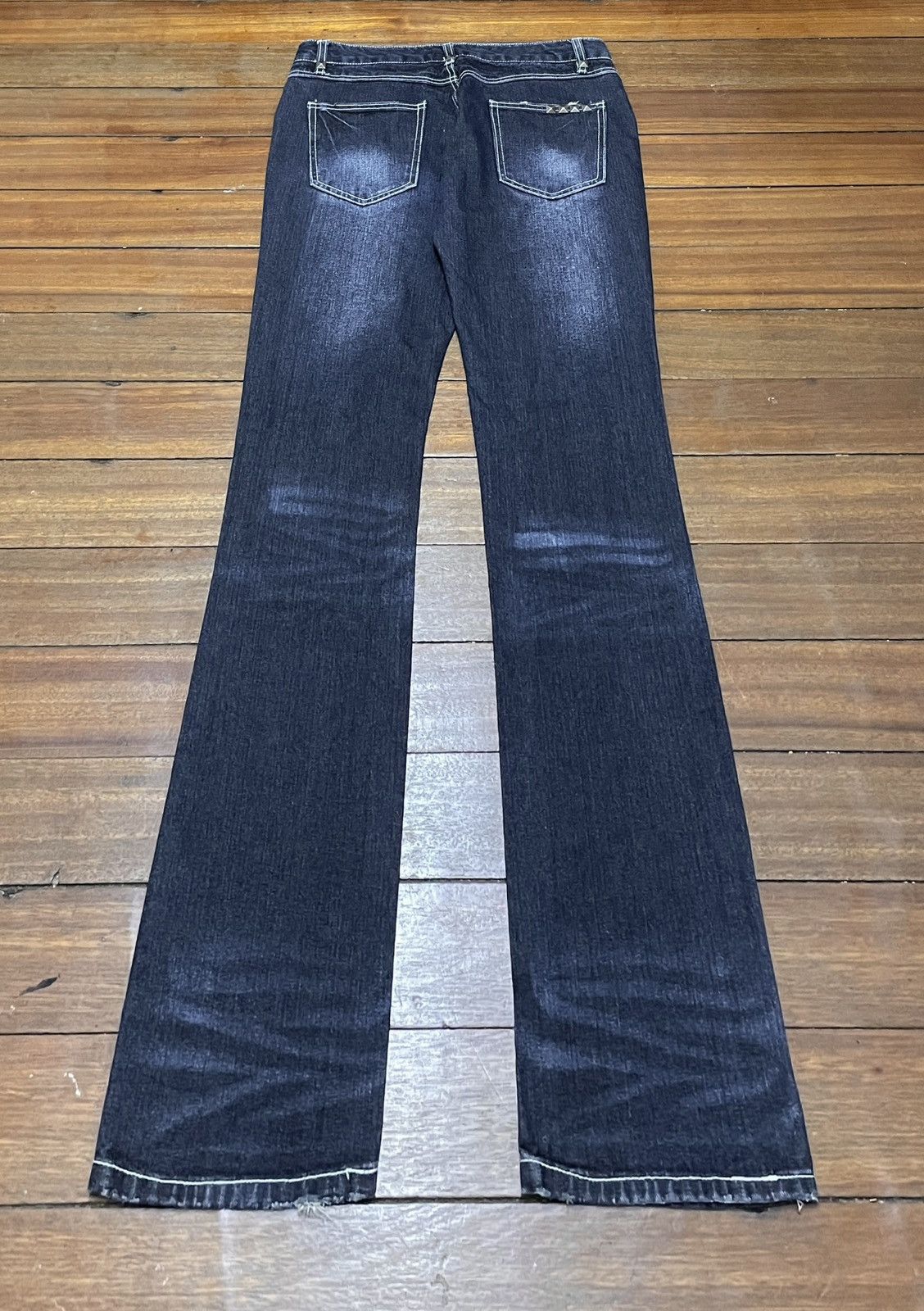If Six Was Nine Very Rare Vintage Japanese Brand The Executive Jeans 1990s Size US 31 - 2 Thumbnail