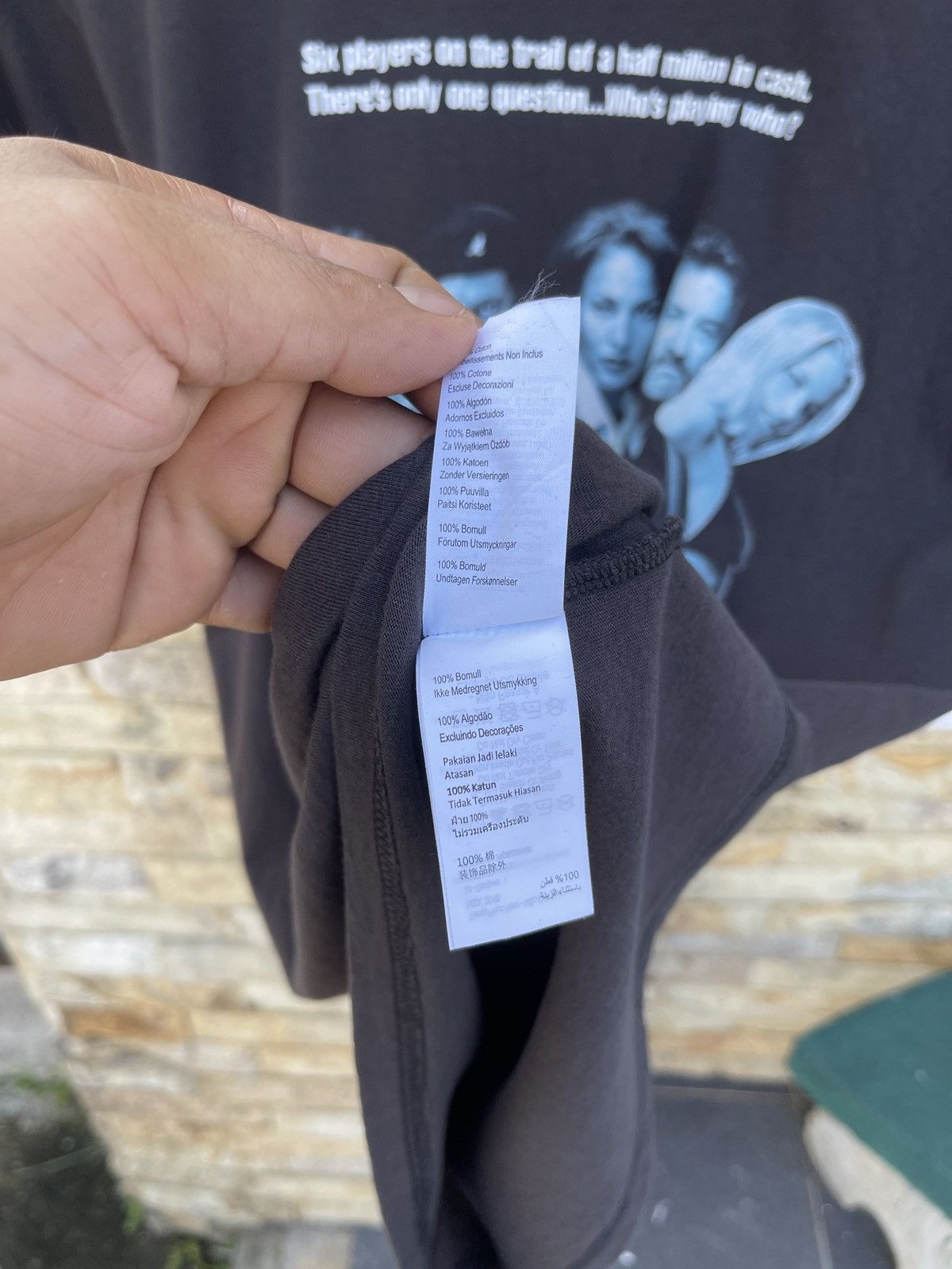 Junk Food Rare🔥Vtg Jackie Brown Movie Quentin Tarantino T-Shirt Size US L / EU 52-54 / 3 - 8 Thumbnail